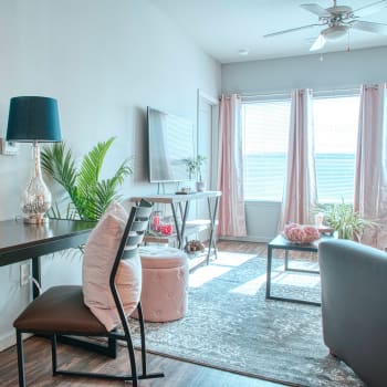 Spacious living room at Bellamy Dahlonega in Dahlonega, Georgia