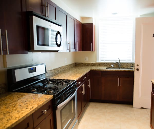 A kitchen in a home at Phythian Road in Annapolis, Maryland