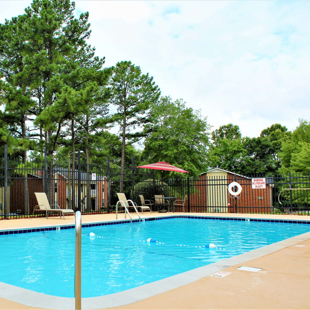 Swimming pool at Arborgate Apartments Homes in Charlotte, North Carolina