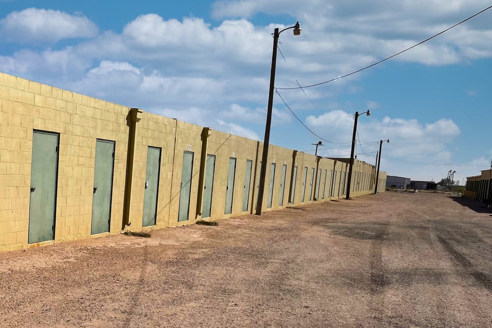 The KO logo for KO Storage in Midland, Texas.