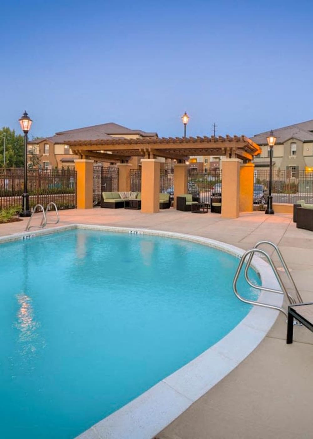 Swimming pool at Pearl Creek in Roseville, California