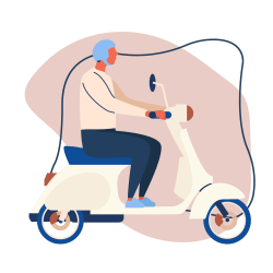 Scooter icon