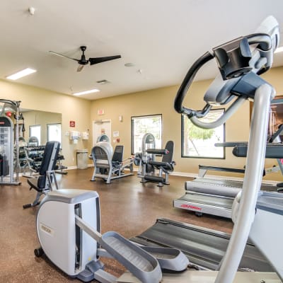 Exercise equipment at San Onofre II in San Clemente, California