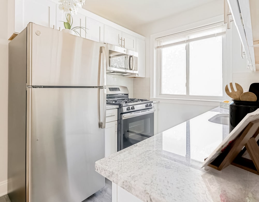 Kitchen at Bellmore Manor Gardens in North Bellmore, New York