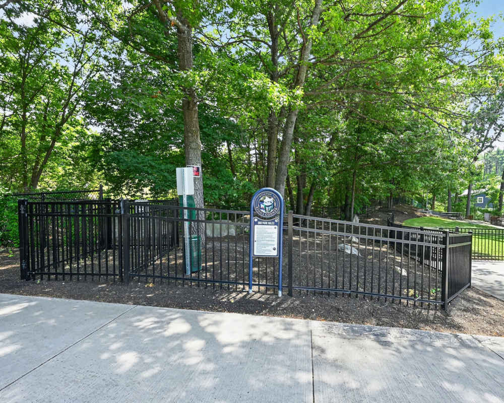 Dog park at Eagle Rock Apartments at Manchester in Manchester, New Hampshire