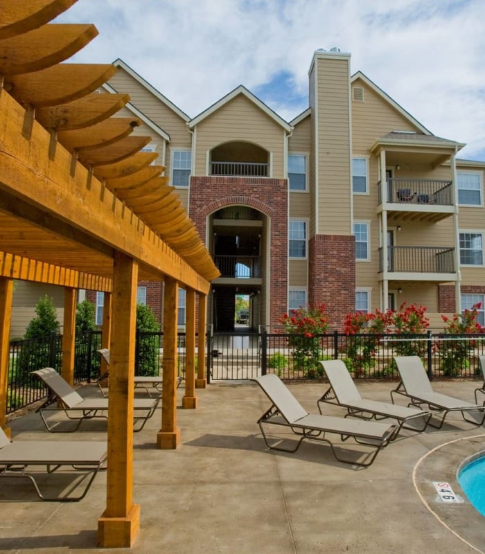 Pool of Tuscany Place in Lubbock, Texas