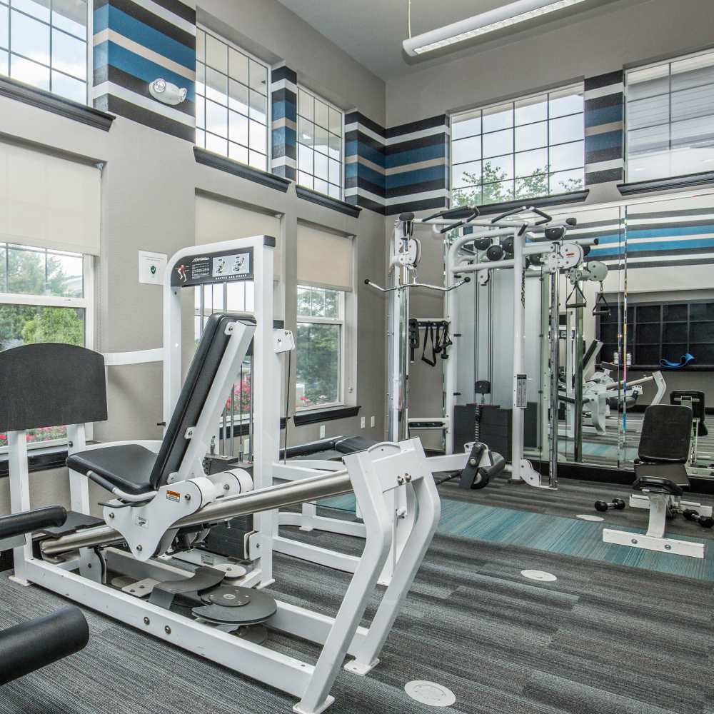 Fitness center at Panorama at Arvada Ridge in Arvada,Colorado