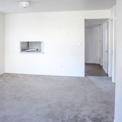 A living room at Miramar Townhomes in San Diego, California