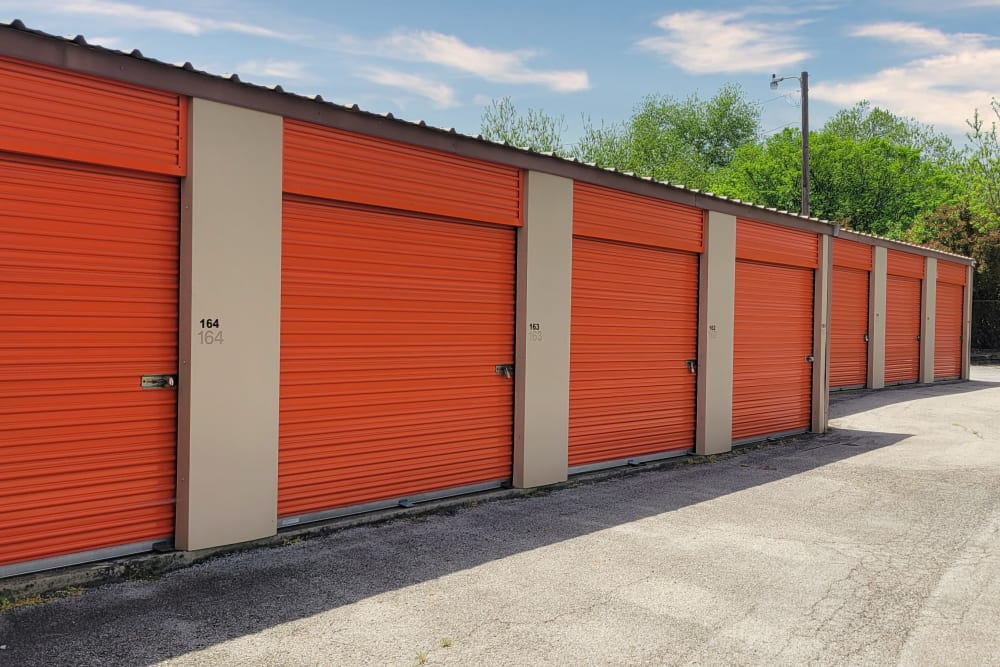 The KO logo for KO Storage in Weatherford, Texas.