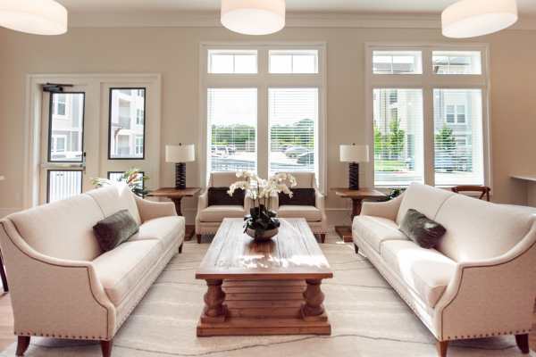 Beautiful Community Lounge at Cypress Creek at South Cedar in Temple, Texas