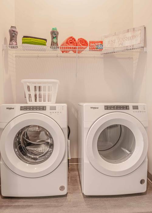 View amenities at The Apartments at 1st on Main in Carmel, Indiana