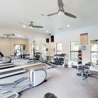 Rendering fitness center at Sereno Park in San Antonio, Texas