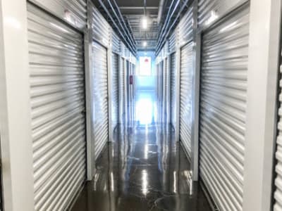 Storage Star features clean interior storage units in Dallas, Texas
