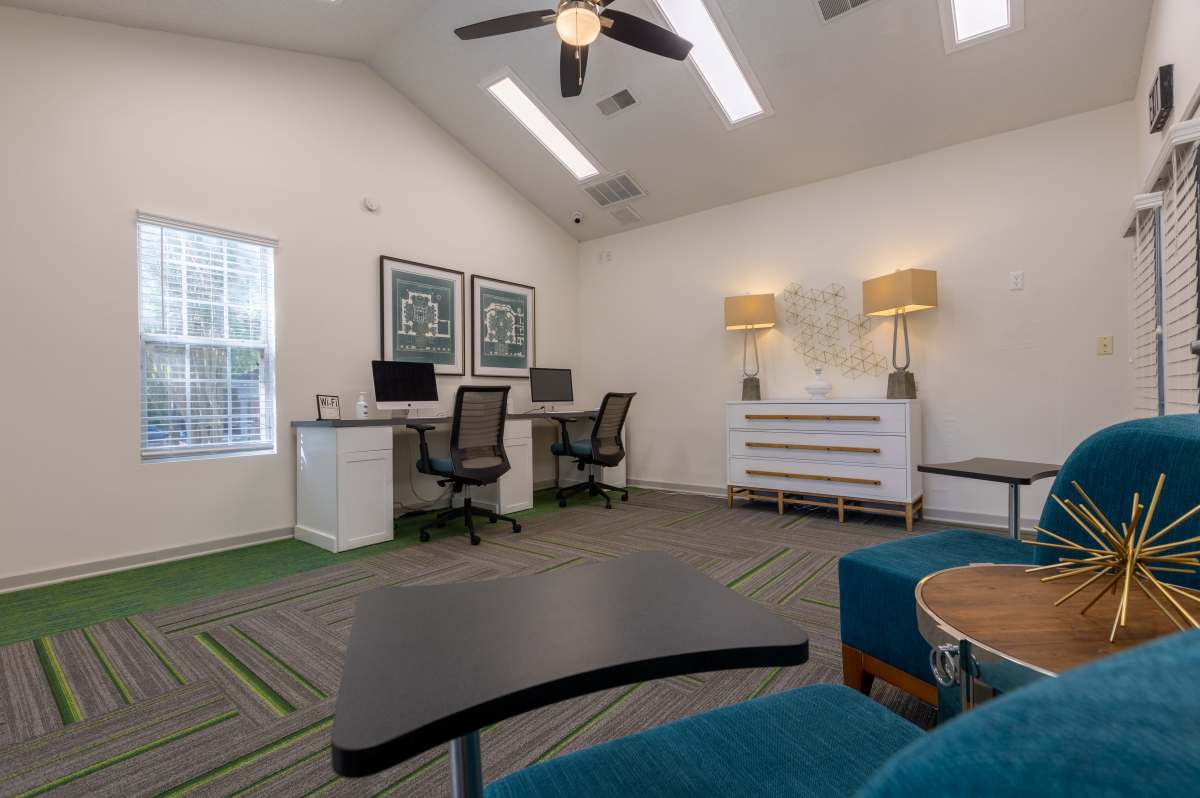 Business center at Avenue at Harbison in Columbia, South Carolina