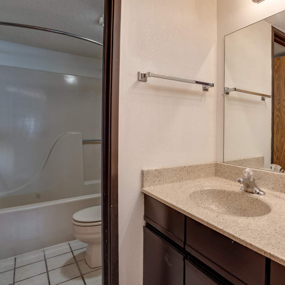 Bathroom at Germantown Gardens in East Ridge, Tennessee