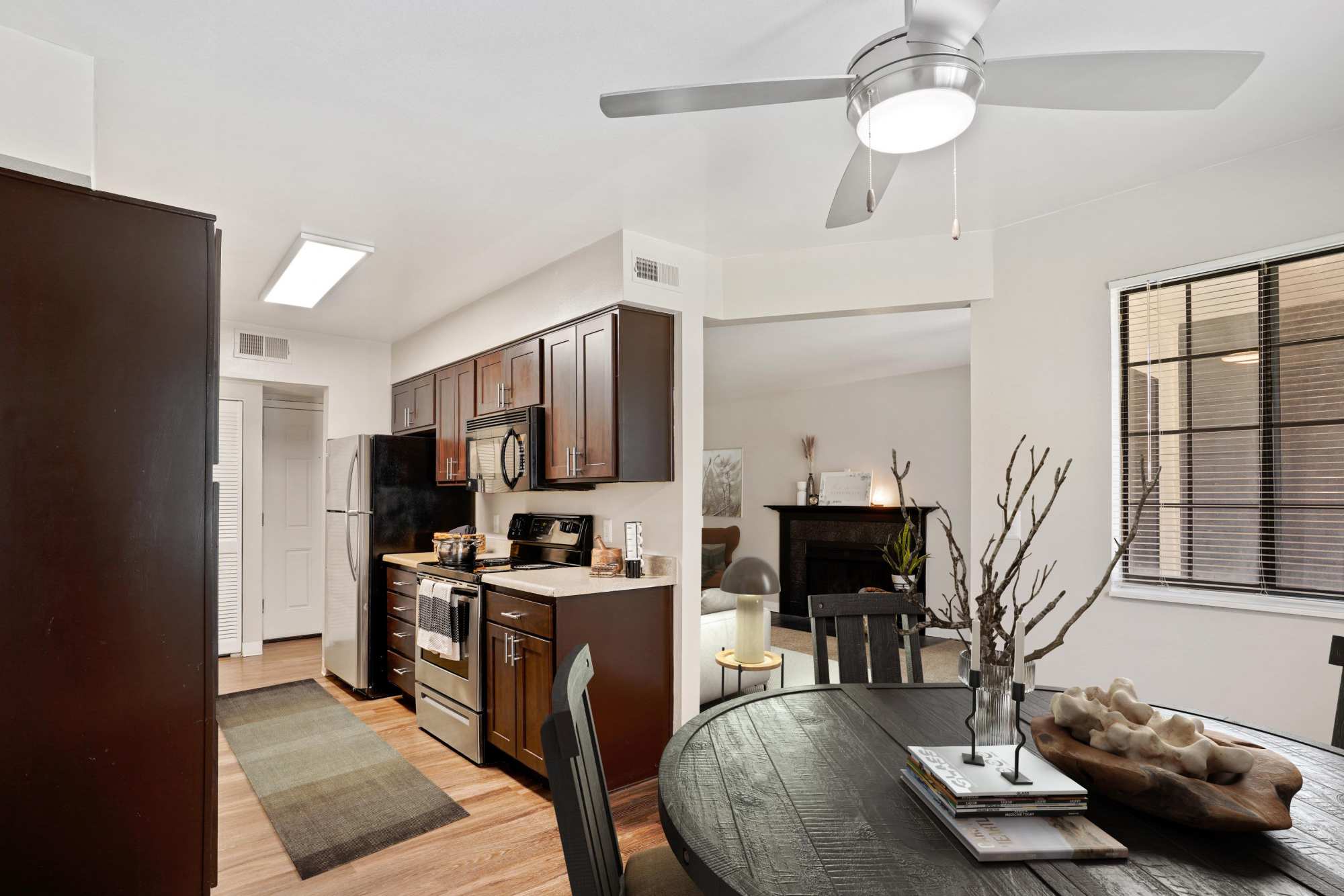 Dining room at Royal Ridge Apartments in Midvale, Utah