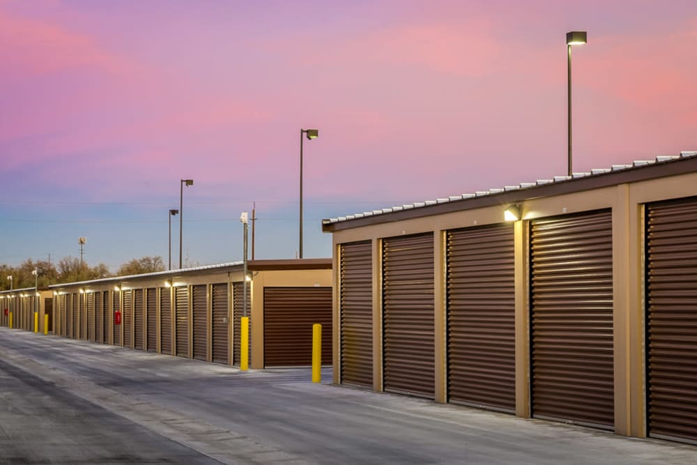 Exterior Units at Yakima Valley Storage in Yakima, Washington.