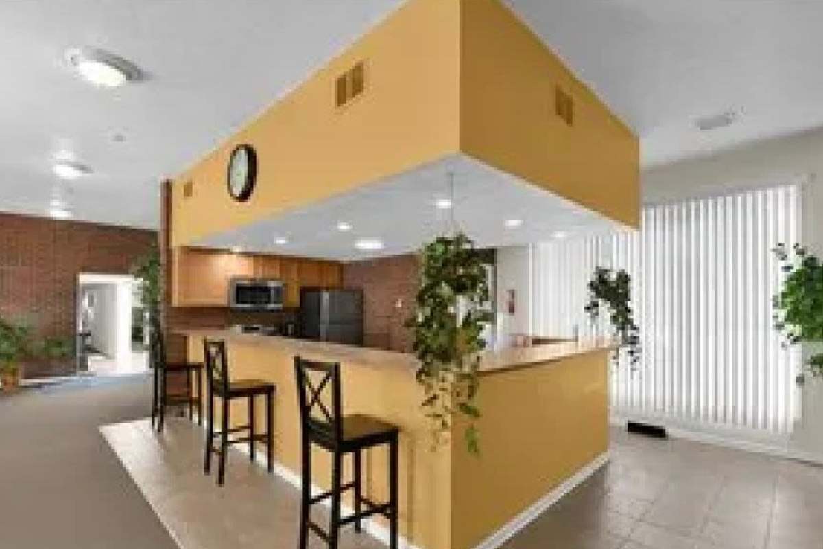 Clubhouse kitchen at Greentree in Indianapolis, Indiana