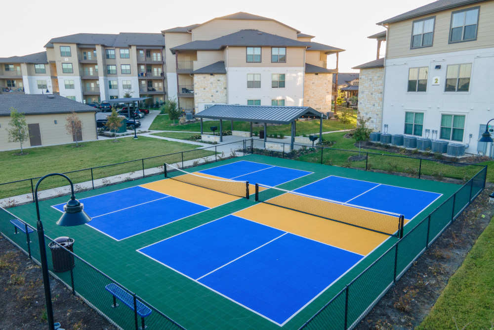 community pickleball court