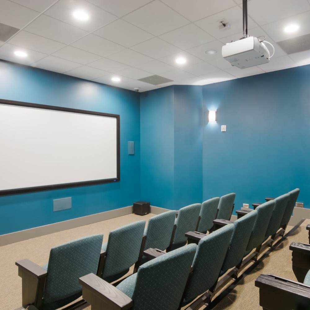 Community Theater at The Apartments at Goose Creek in Fishersville, Virginia