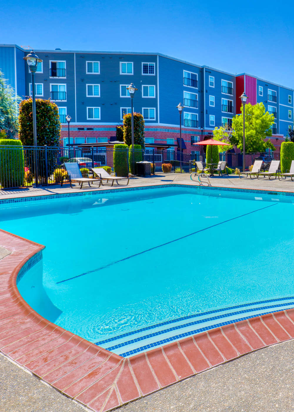 Apartments at Trax at Dupont Station in Dupont, Washington