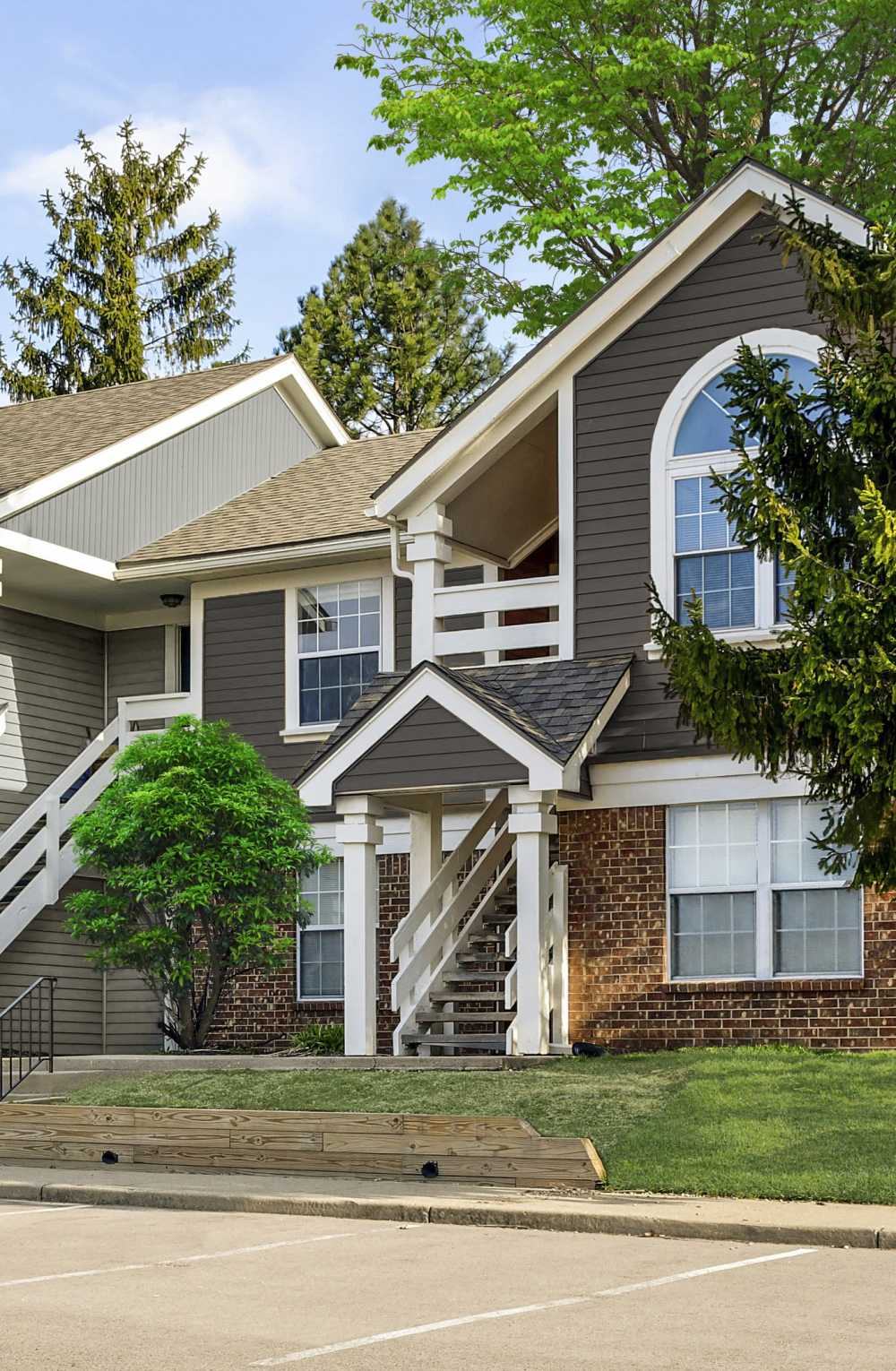 Garden-style home at Mad River Apartment Homes in Dayton, Ohio