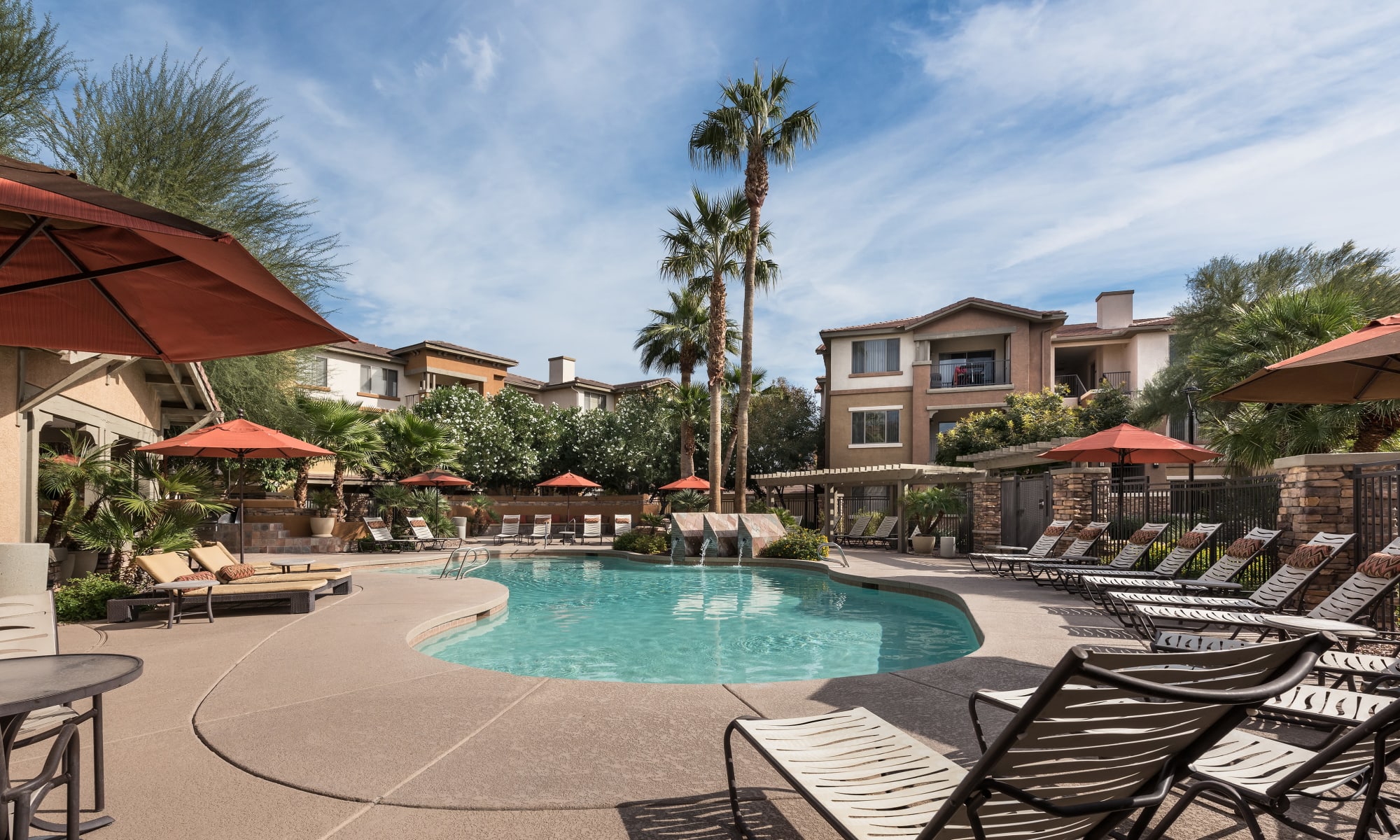 Community amenities at Borrego at Spectrum in Gilbert, Arizona