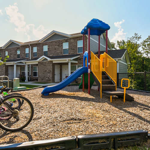 Playground at McCormick Greene in Sistersville, West Virginia