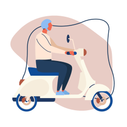 Scooter icon