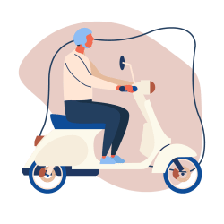 Scooter icon