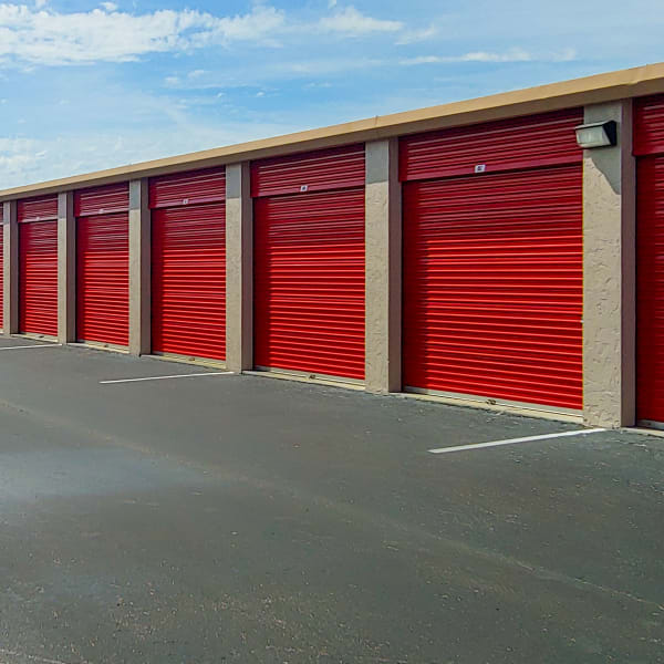 Convenient drive-up storage units at StorQuest Self Storage in Glendale, Arizona
