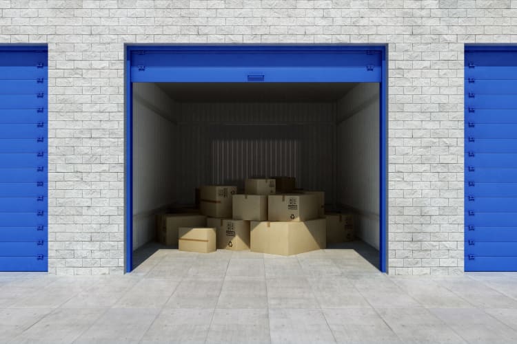Storage unit at Huebner Mini-Stor in San Antonio, Texas