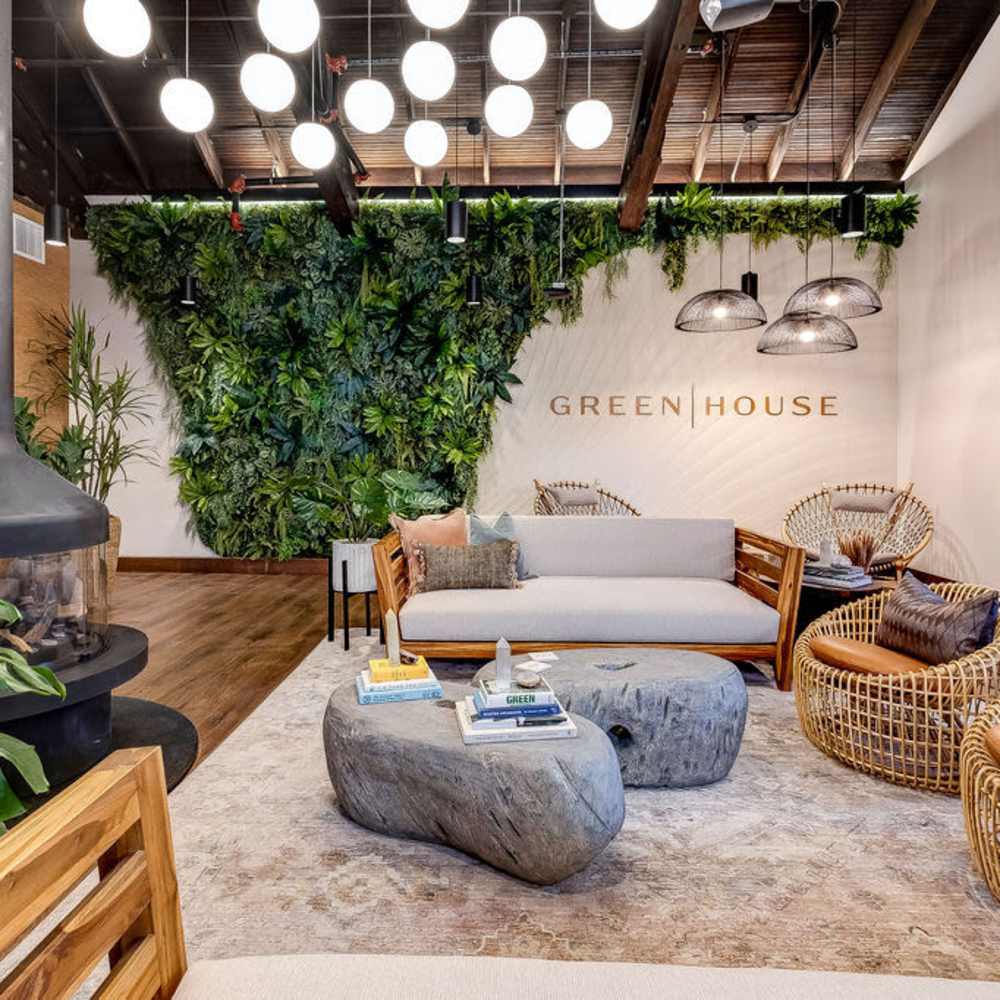 interior of the clubhouse at Green|House Short North in Columbus, Ohio