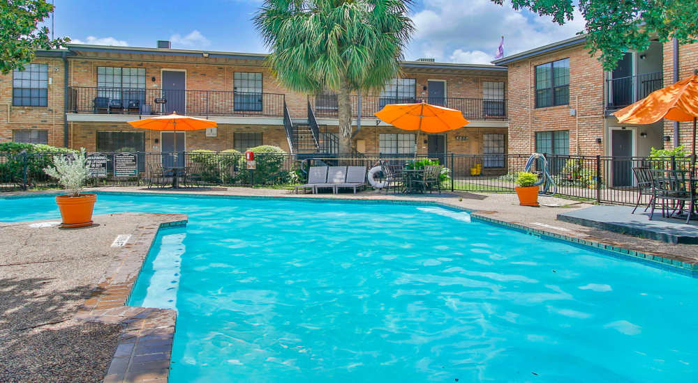Entrance to SunBlossom Cottages in Houston, Texas