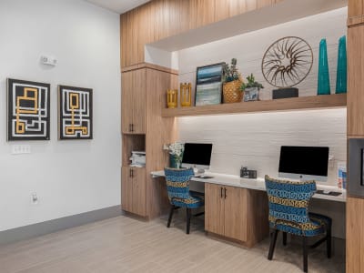 Community center at The Residences at Panther Hollow in Marble Falls, Texas