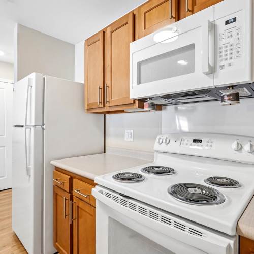 Spacious kitchens for cooking at Juniper Crossing I in Columbus, Ohio