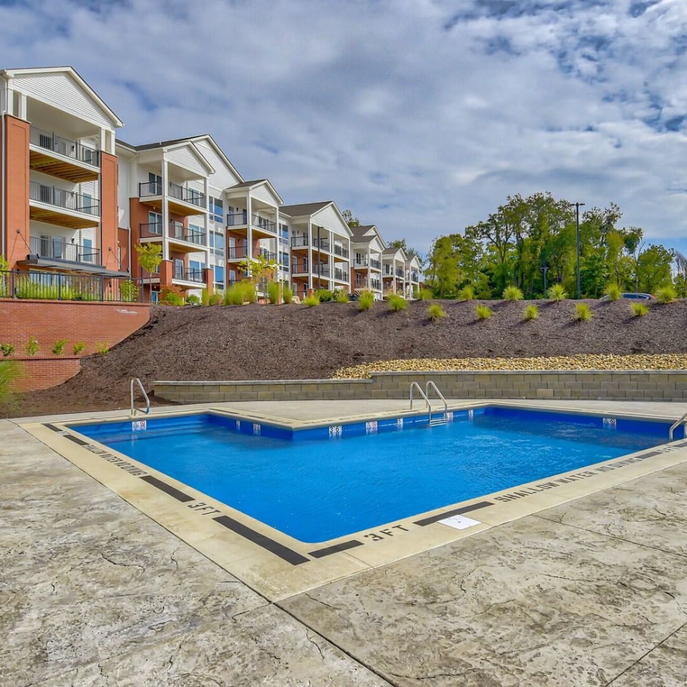 Beautiful pool at Evergreen, Monroeville, Pennsylvania