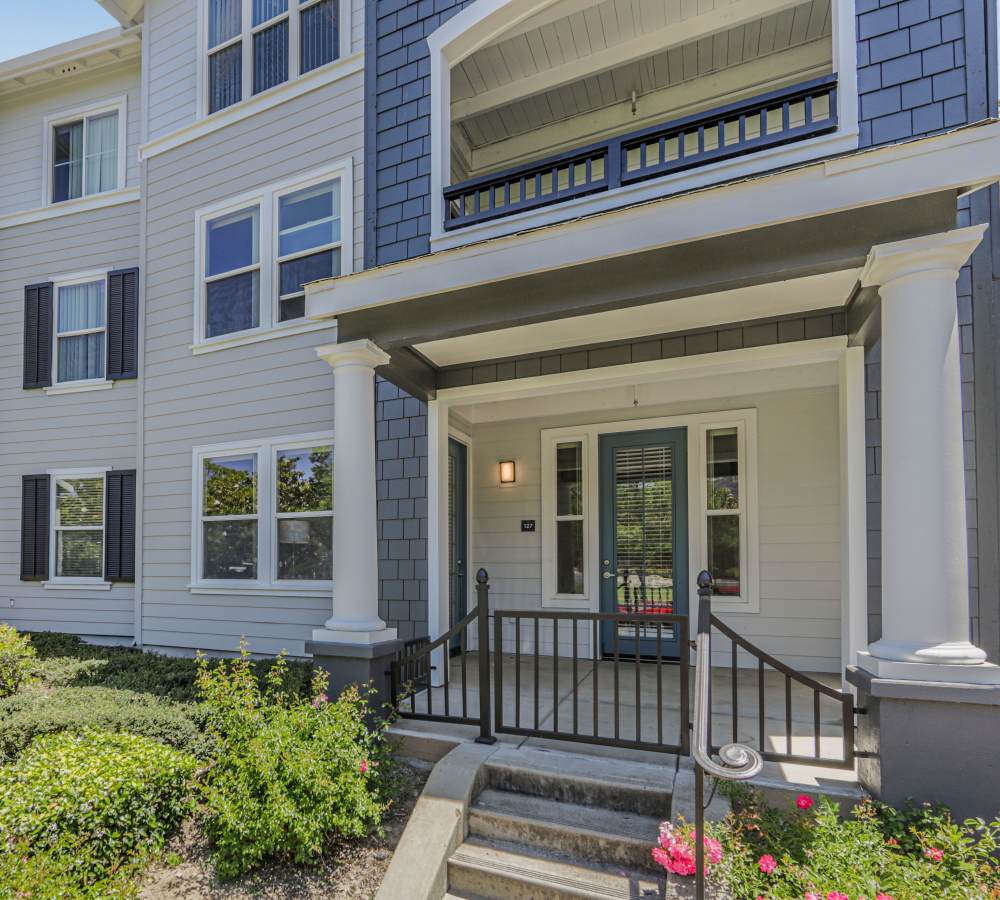 Leasing entry at The Kensington in Pleasanton, California