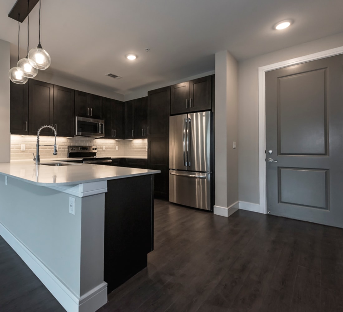 Open floor plan at Canal1535 in New Orleans, Louisiana