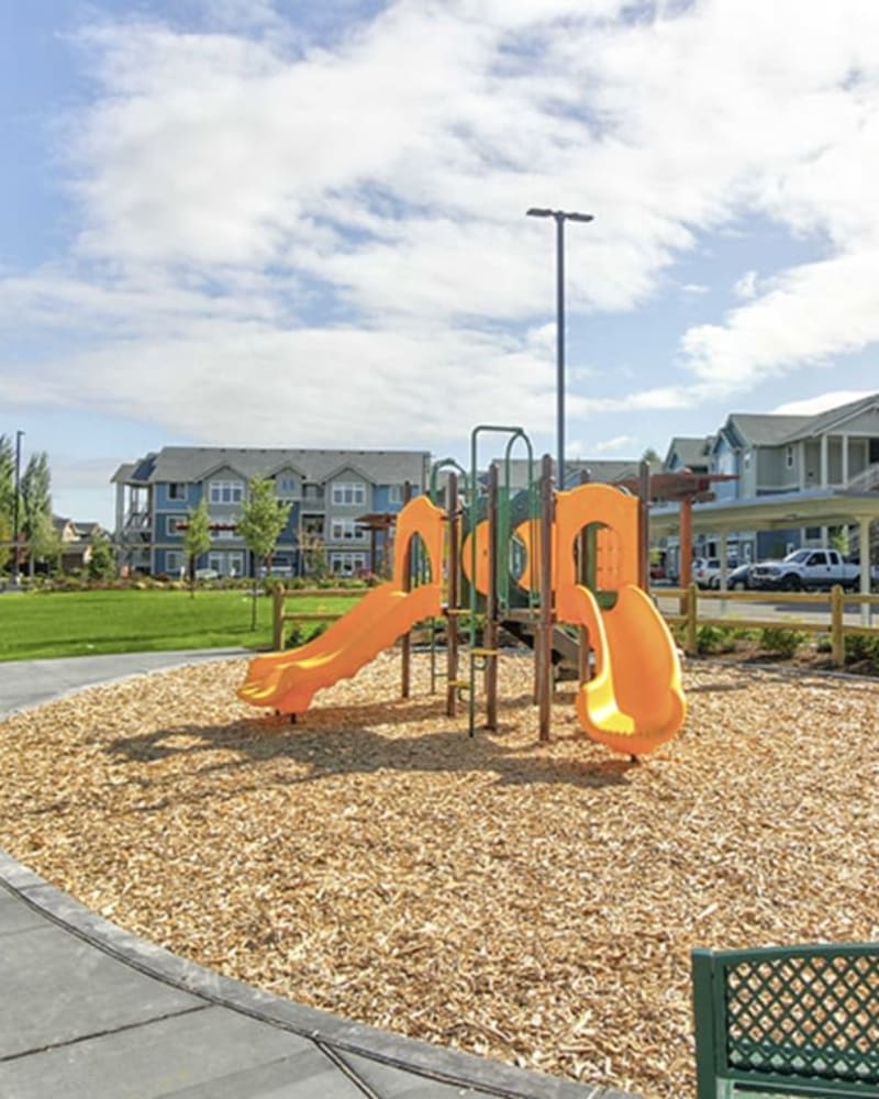 Playground at Briggs Village Apartments in Olympia, Washington