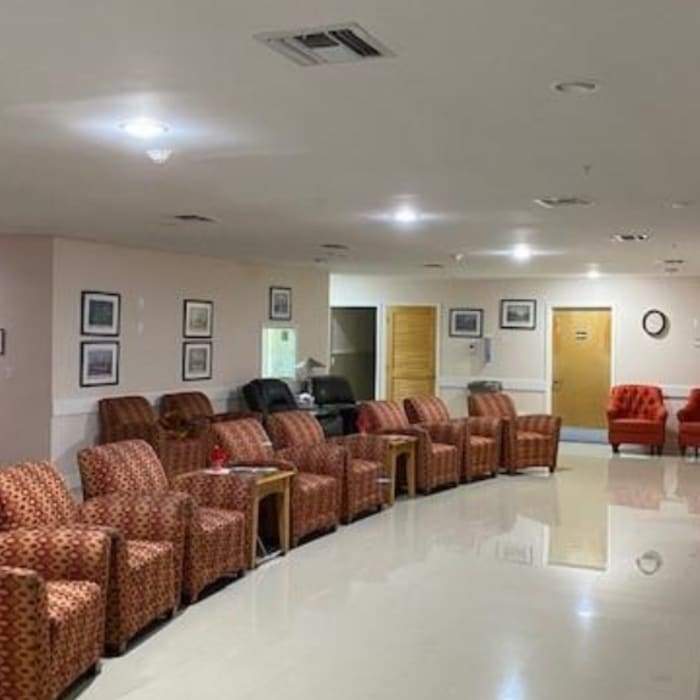 Sitting area at Sunny Days Assisted Living in Hollywood, Florida