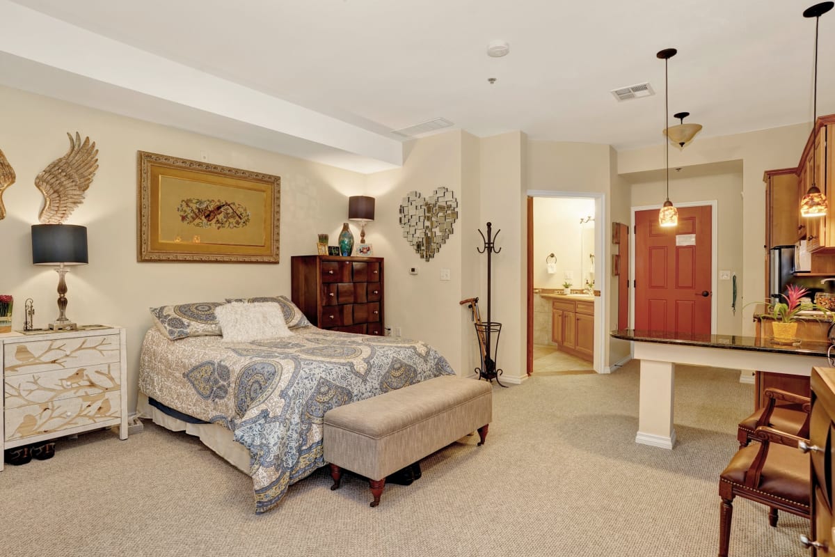 Resident apartment at Hillcrest of Loveland in Loveland, Colorado