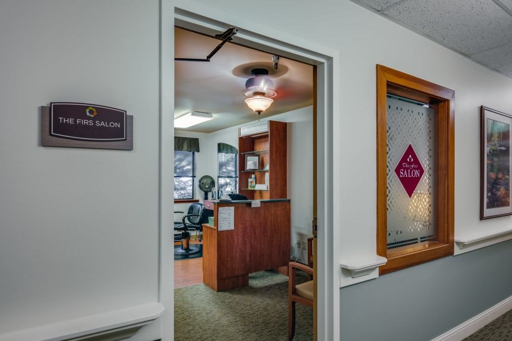 Salon at The Firs in Olympia, Washington