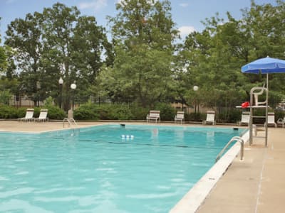 Villages at Montpelier Apartment Homes offers a swimming pool in Laurel, MD