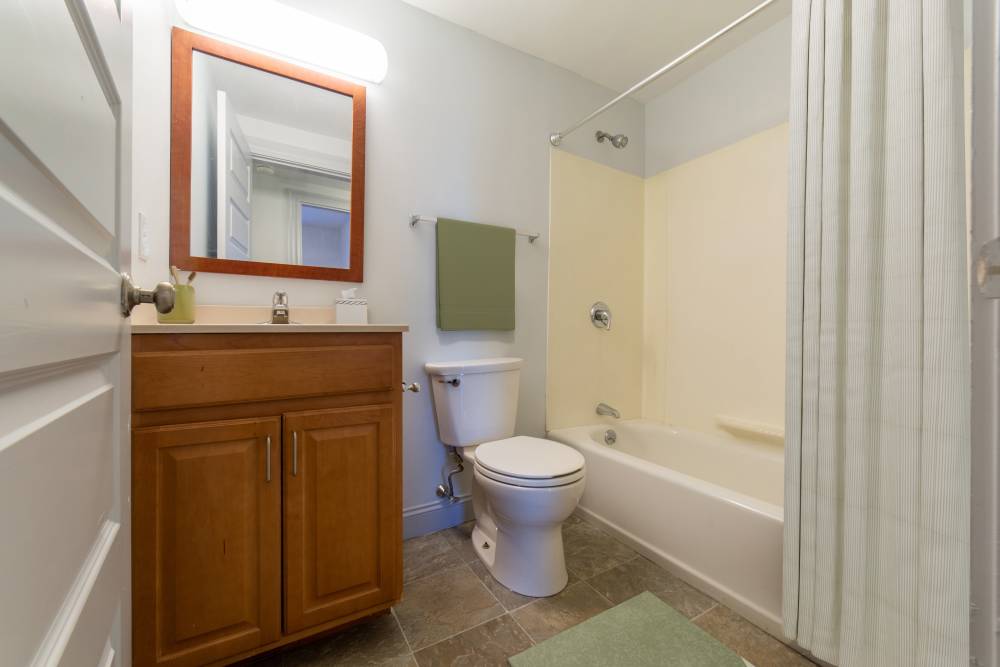 Bathroom at Memorial Square Apartments in Springfield, Massachusetts