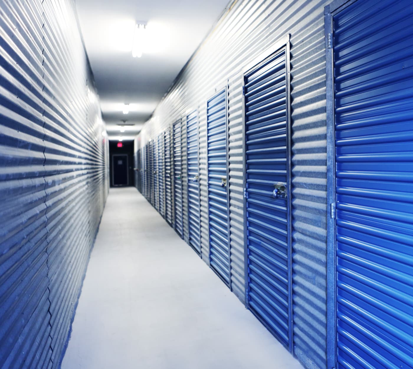 Ground-floor units at Midgard Self Storage in Cocoa, Florida
