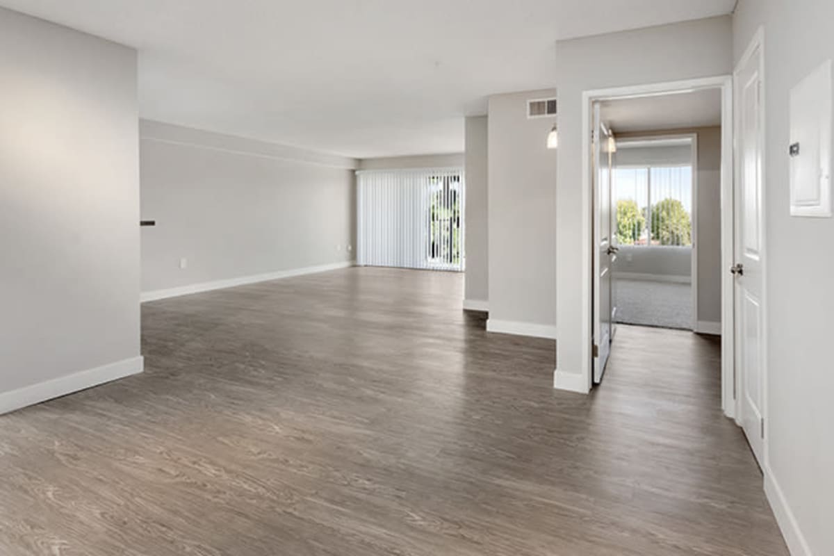 Model apartment at Amanda Regency Apartments, Van Nuys, California