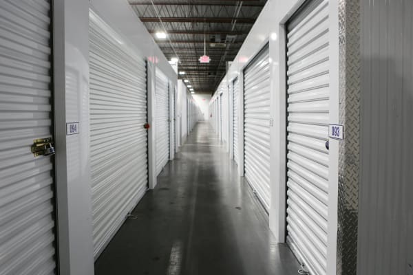 Interior units at Midgard Self Storage in Greenville, South Carolina