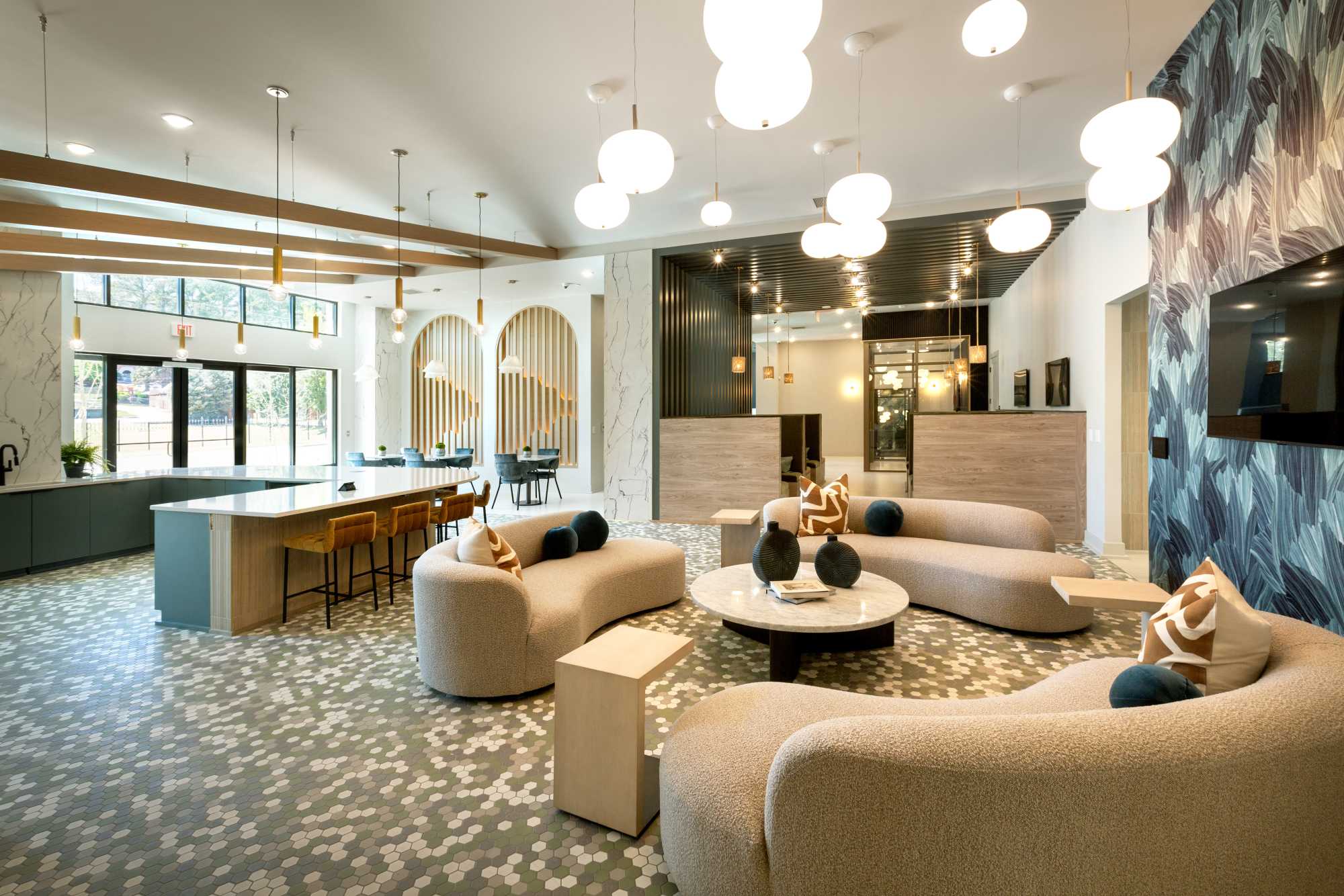 Rendering of apartments at Lumen Briarcliff in Atlanta, Georgia