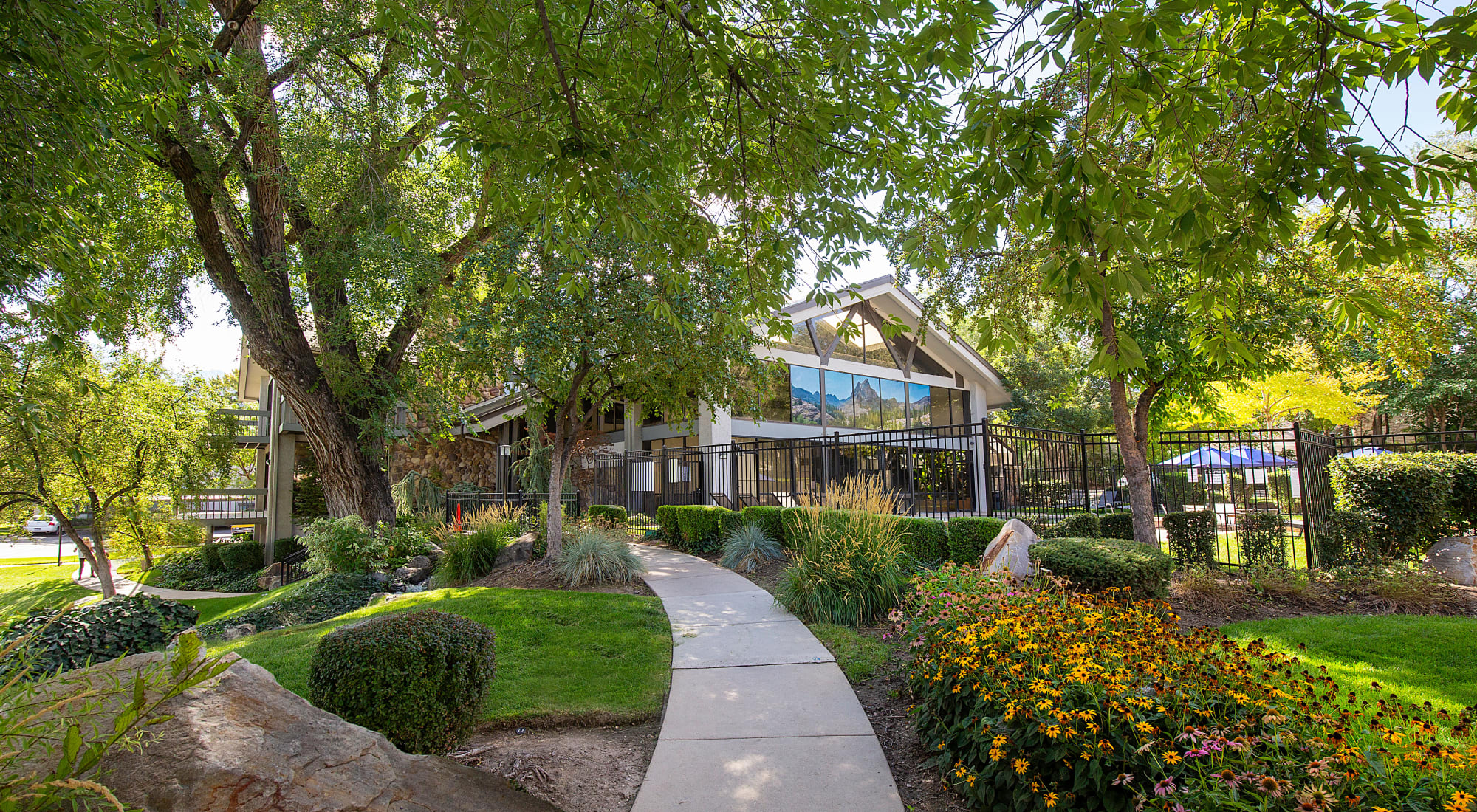 Apartment living at Springs of Country Woods Apartments in Midvale, Utah